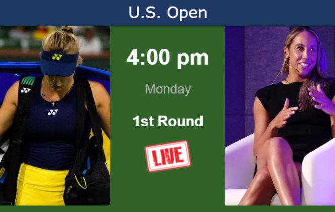 How To Watch Yastremska Vs Keys On Live Streaming At The U S Open On