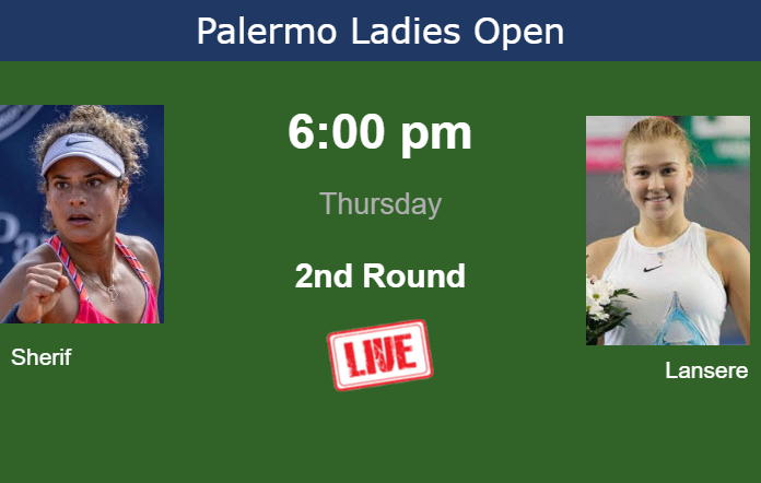 How To Watch Sherif Vs Lansere On Live Streaming In Palermo On