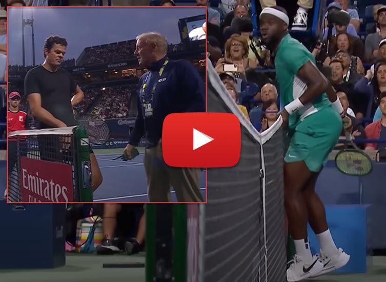 GREAT UMPIRING This Is What Happened Between Milos Raonic And Frances