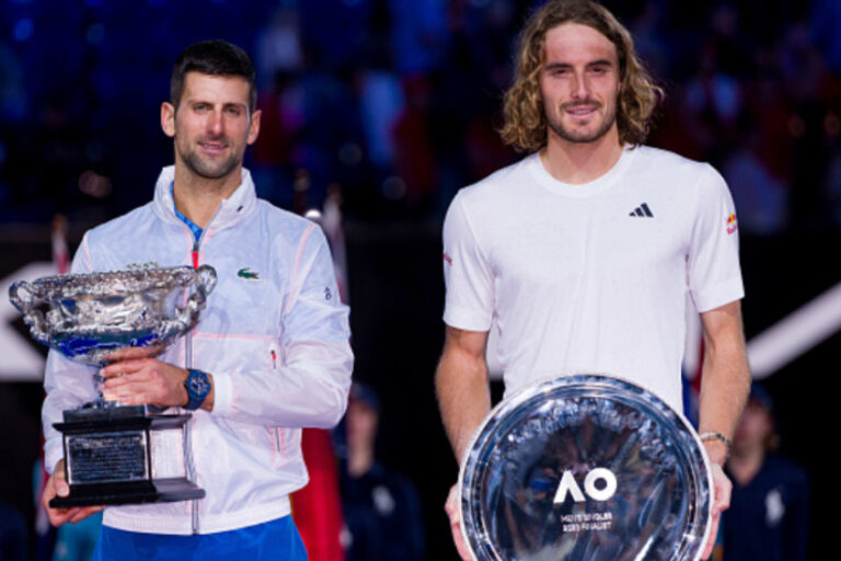 Stefanos Tsitsipas Acknowledges Novak Djokovic S Evolution Ahead Of