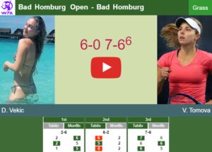 Donna Vekic Bests Tomova In The Semifinal To Play Vs Shnaider At The