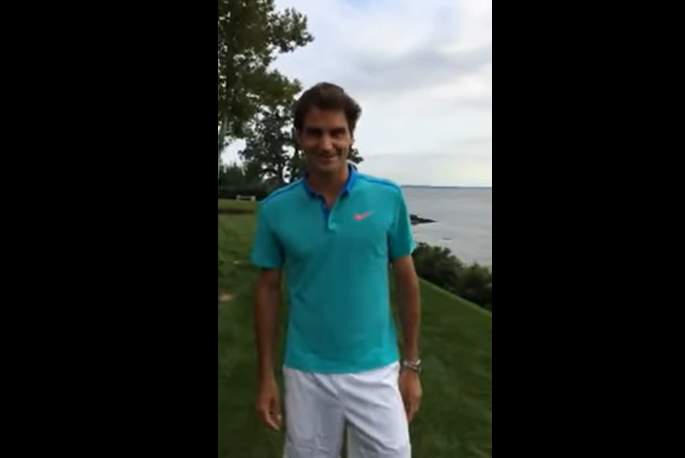 Ice Bucket Challenge: It is Federer time