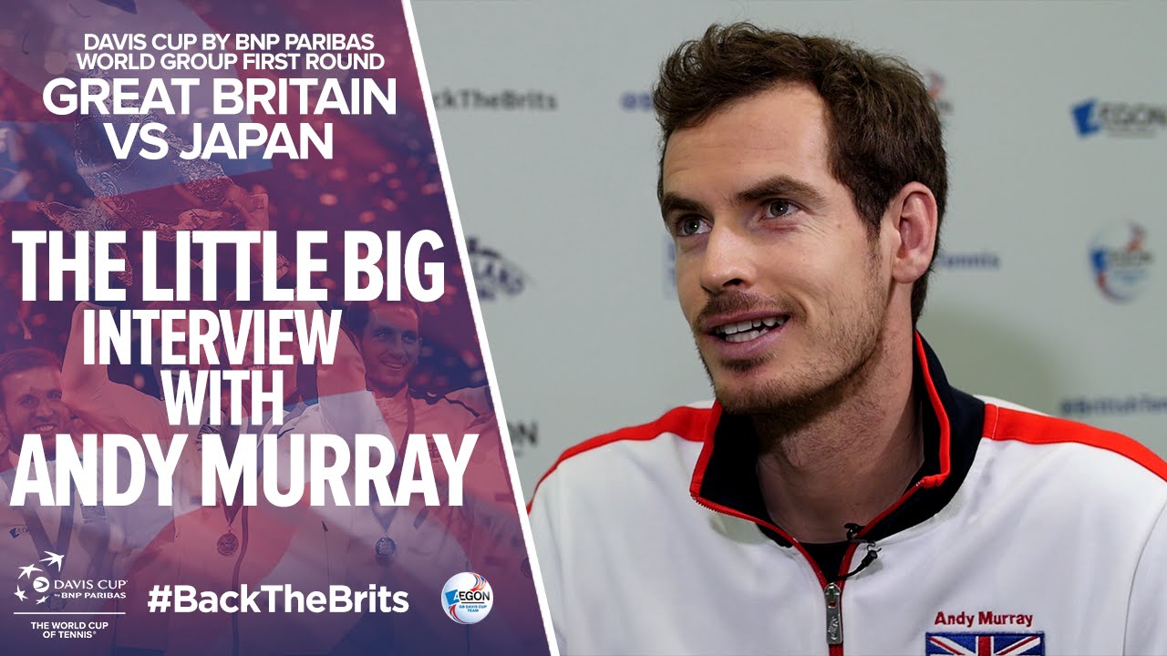 The little big interview with Andy Murray Tennis Tonic News