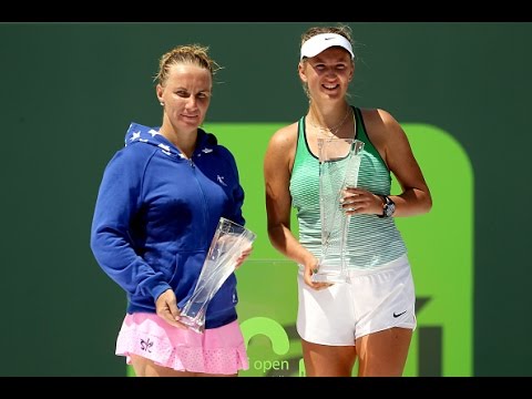 2016 Miami Open Final WTA Highlights | Victoria Azarenka vs Svetlana