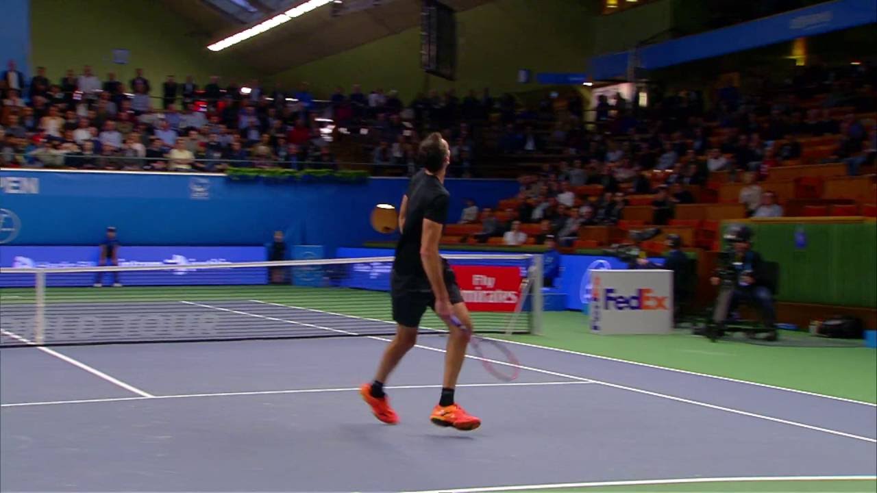 If Stockholm Open well played by Mikael Ymer against Karlovic