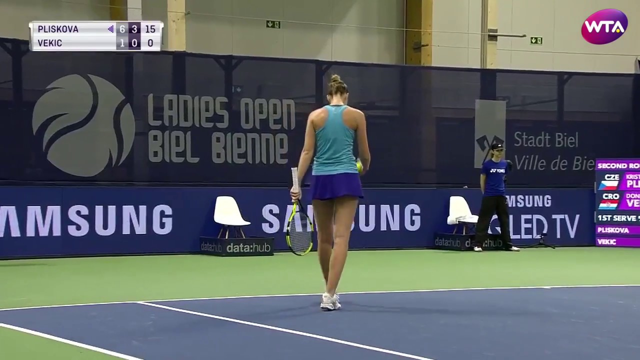 2017 Biel Shot of the Day 3 | Kristyna Pliskova