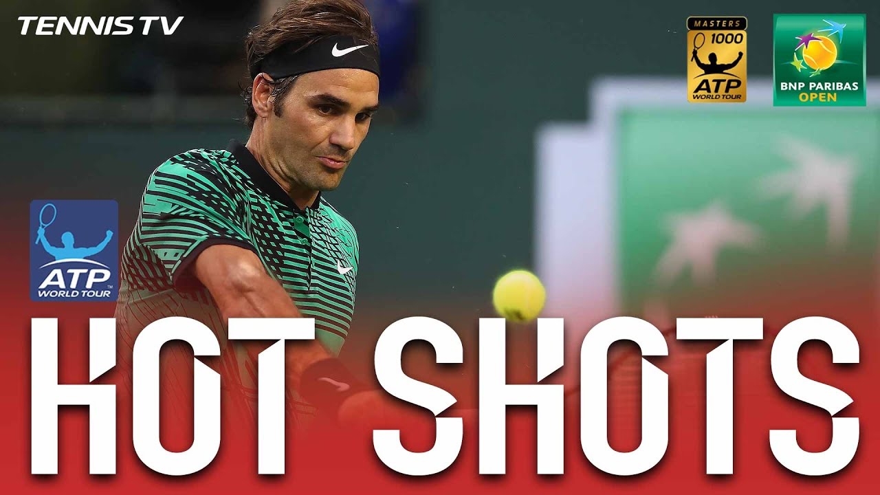 Hot Shots: Federer Thumps Twin Backhands vs. Nadal At Indian Wells 2017