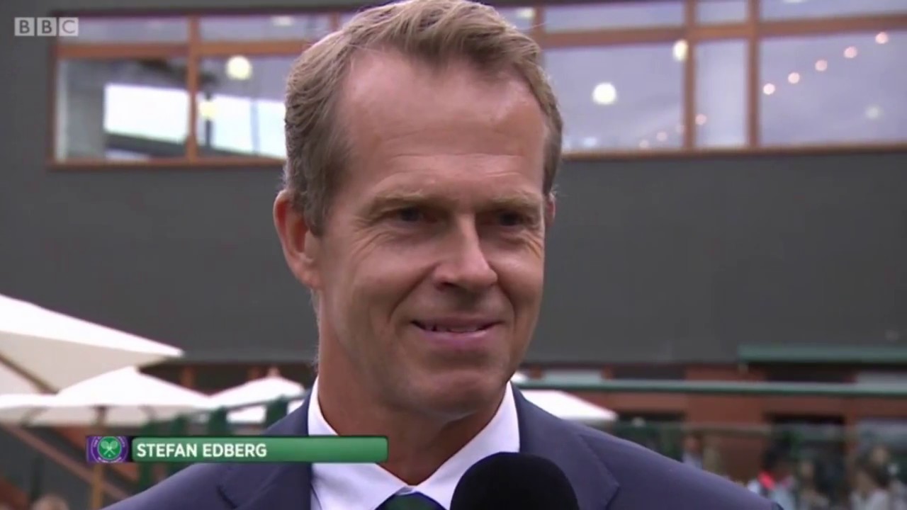 Wimbledon 2017 – Stefan Edberg talks to BBC about Roger Federer and his 8th Wimbledon title