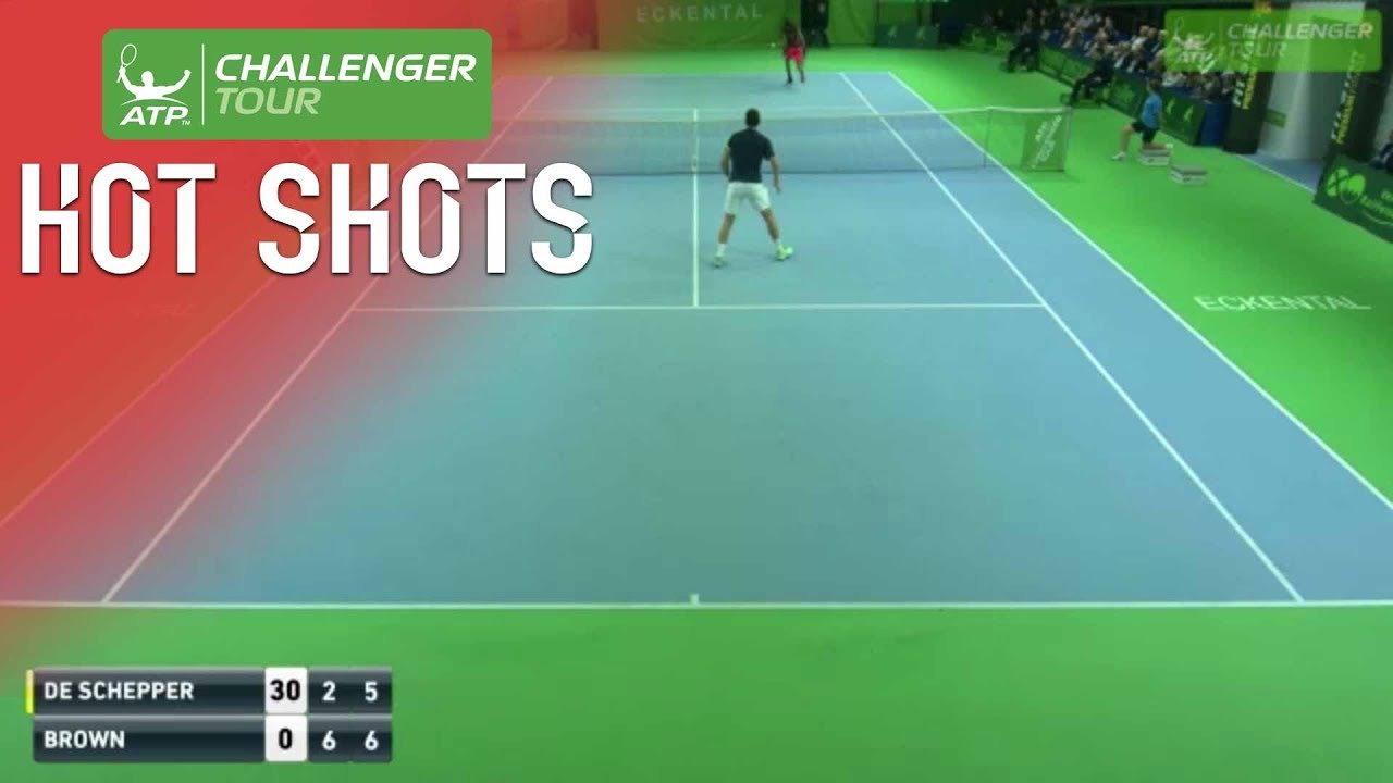 Hot Shot Brown Tweener Lob Wows Home Fans In Eckental 2017 Tennis