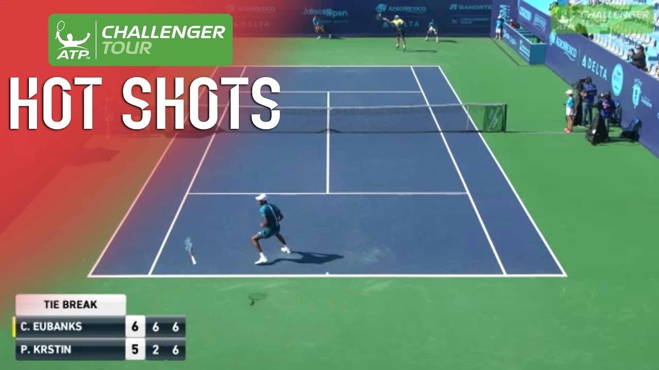 Eubanks Loses Racquet On Match-Winning Ace In Guadalajara