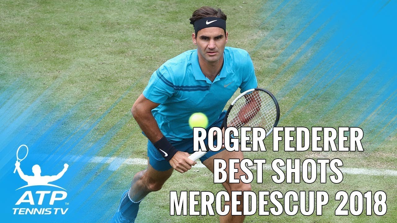 Roger Federer`s Best Shots at MercedesCup Stuttgart 2018