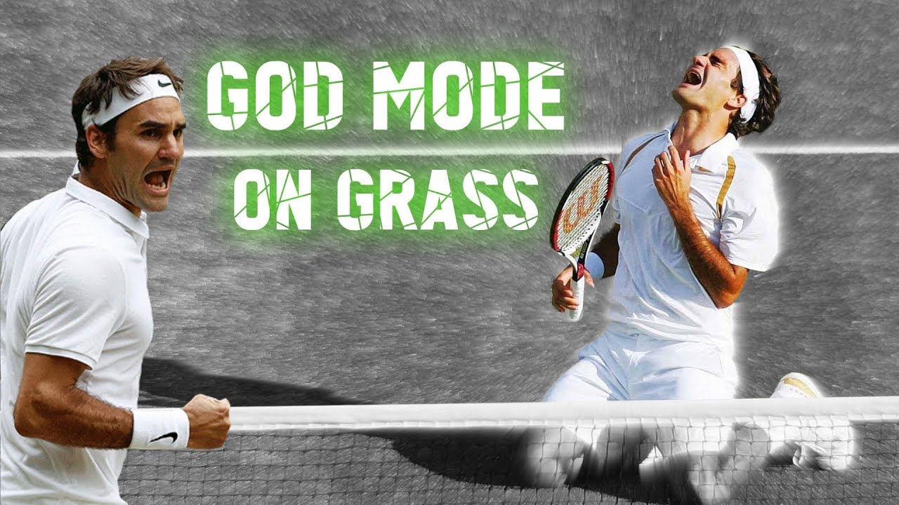 Roger Federer – God Mode Points on Grass