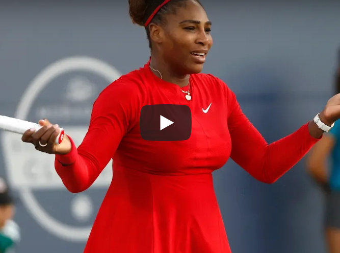 SHOCKING. Serena Williams scores 1 game against Jo Konta