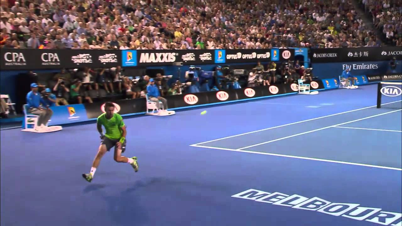 Nadal v Smyczek sensational rally – Australian Open