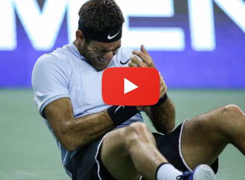 THAT’S BAD. Del Potro injures his wrist in Shanghai