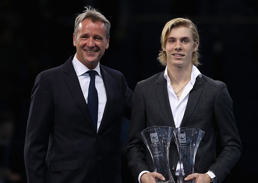 Shapovalov receives 2 ATP awards