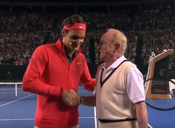 Why Federer is the best ever. ROD LAVER