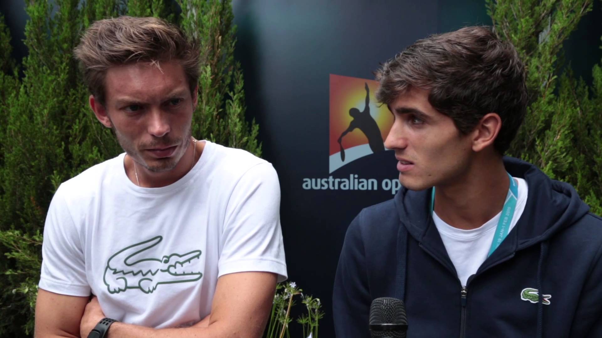 Melbourne 2015 Thursday Mahut Herbert Interview