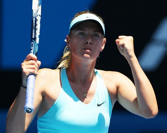 Brave Sharapova wins epic match against Knapp at the Australian Open in 3 hours and half