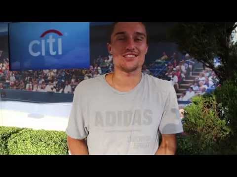 Dolgopolov On Autographs, Rapping & D.C. Museums