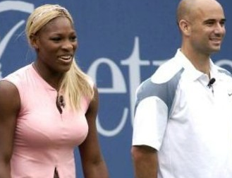 Serena Williams and Agassi to play in Singapore