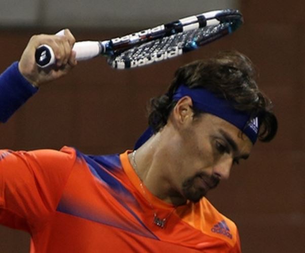 Fognini fined only $2000 for middle finger in Shanghai