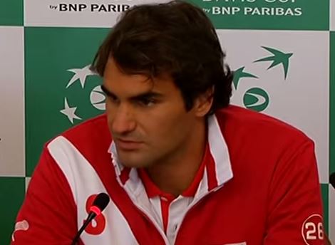 Federer NOT fit for practice