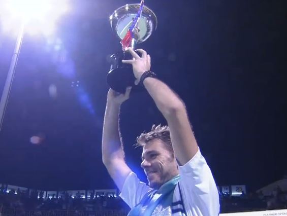 Wawrinka wins the title in Chennai!