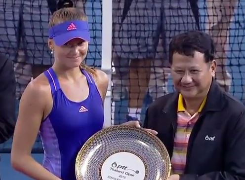 Hantuchova wins the title in Pattaya