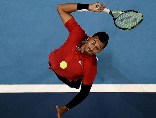 Kyrgios beats Karlovic to reach the semifinal in Kuala Lumpur