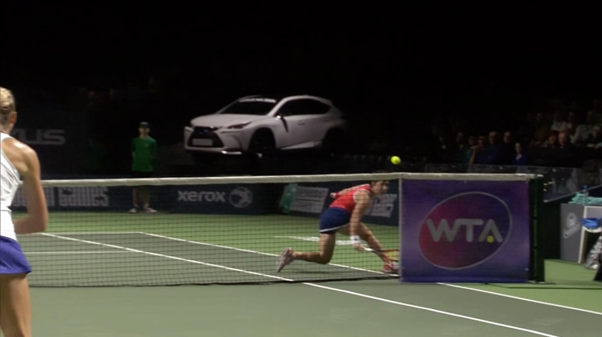 Carla Suarez Navarro 2015 BNP Paribas Fortis Diamond Games Hot Shot