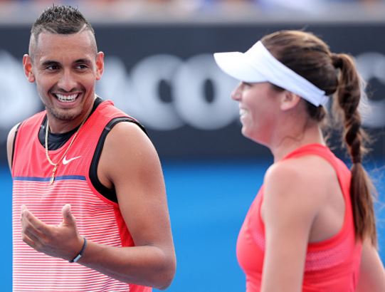 Kyrgios confirms he is dating Tomljanovic