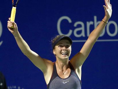 Bouchard loses title to Svitolina