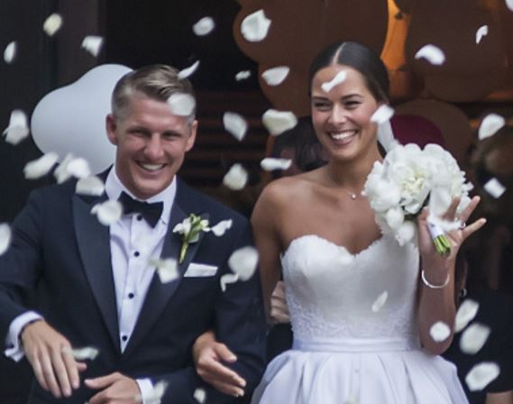 A gorgeous Ana Ivanovic enjoys church ceremony with Bastian Schweinsteiger
