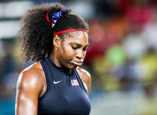 Injured Serena Williams crashes out from the Olympic Games