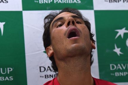 BIZZARRE. Nadal goes all the way to India to retire