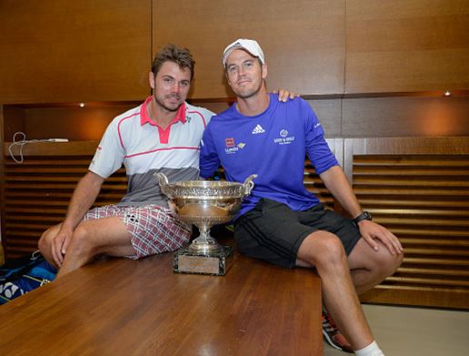 Wawrinka is working on consistency. NORMAN