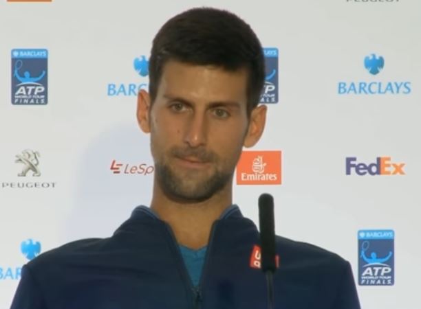 BALL ABUSE. Djokovic goes ballistic against journalist