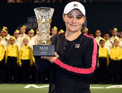 Ashleigh Barty wins her maiden title in Kuala Lumpur