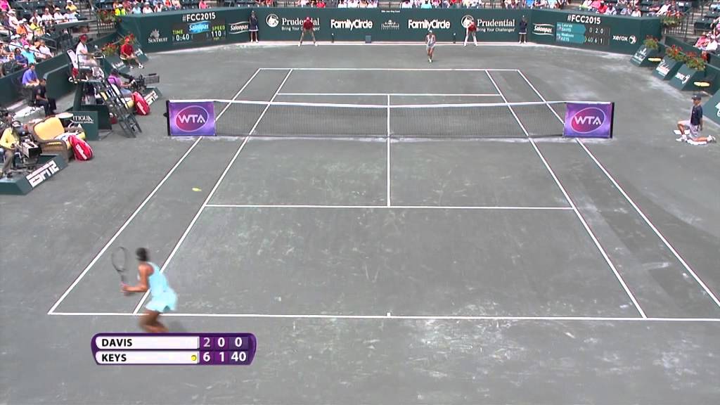 Madison Keys 2015 Family Circle Cup Hot Shot