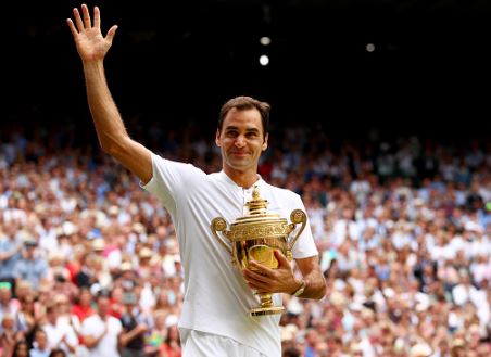 THE GREATEST. Federer wins his 8th Wimbledon! - Tennis Tonic - News ...