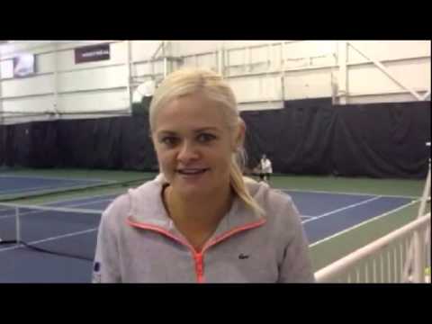 Eugenie Bouchard and Aleksandra Wozniak invite fans to 2014 Fed Cup in Montreal