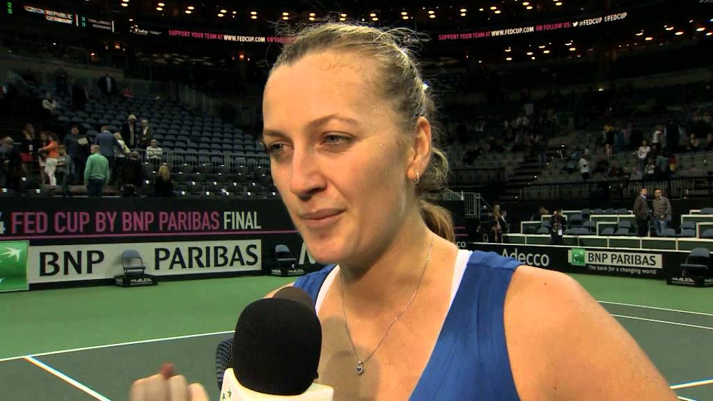 2014 Fed Cup Final Official Fed Cup Petra Kvitova Rubber 1 Interview