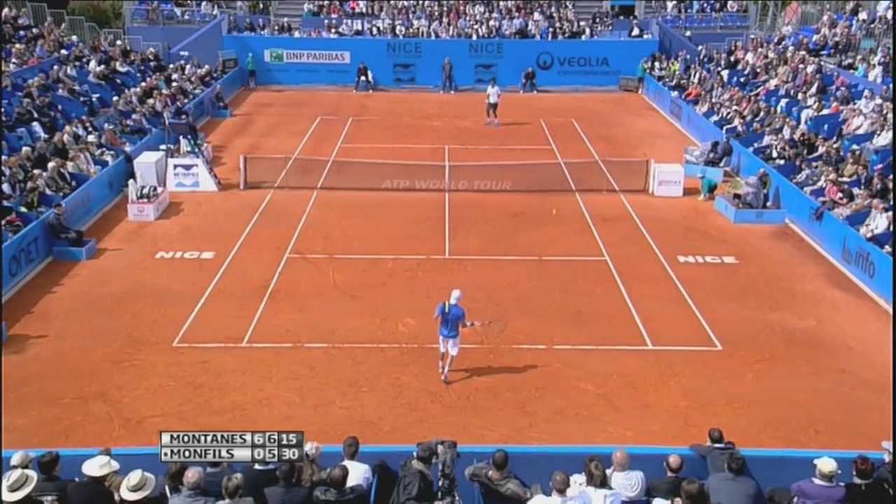 Montanes Tops Monfils In Nice Final Highlights