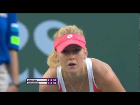 Urszula Radwanska 2013 BNP Paribas Open Hot Shot