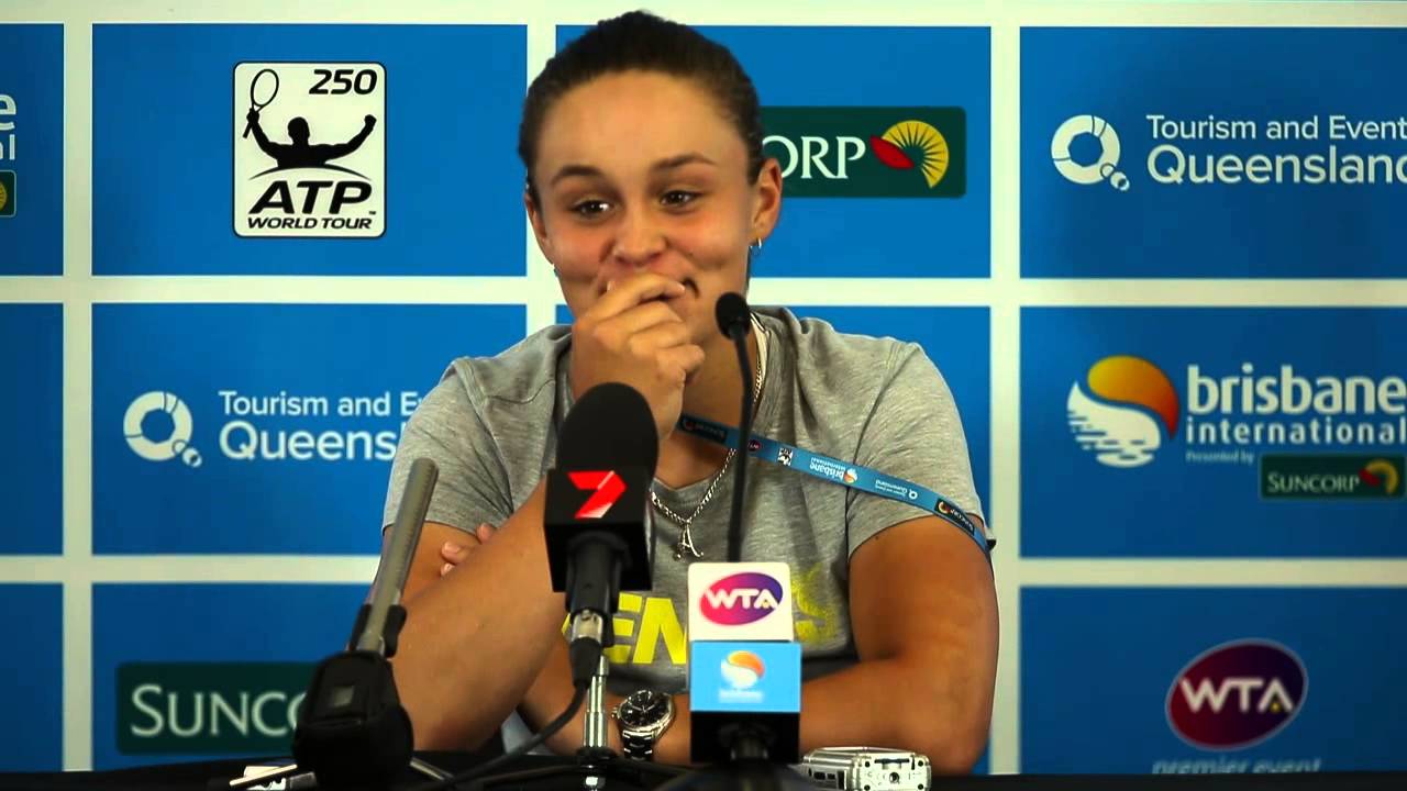 Ash Barty 1st Round Press Conference – Brisbane International 2014
