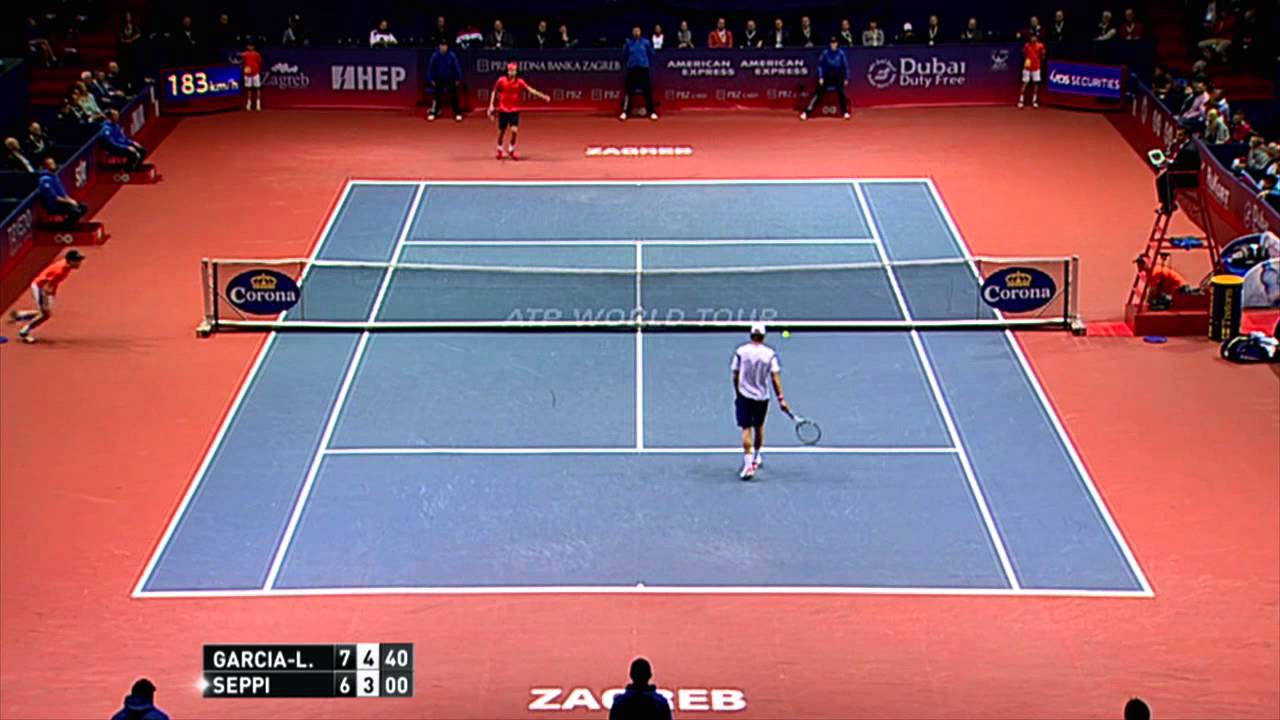 Zagreb 2015 Final Highlights Garcia Lopez Seppi