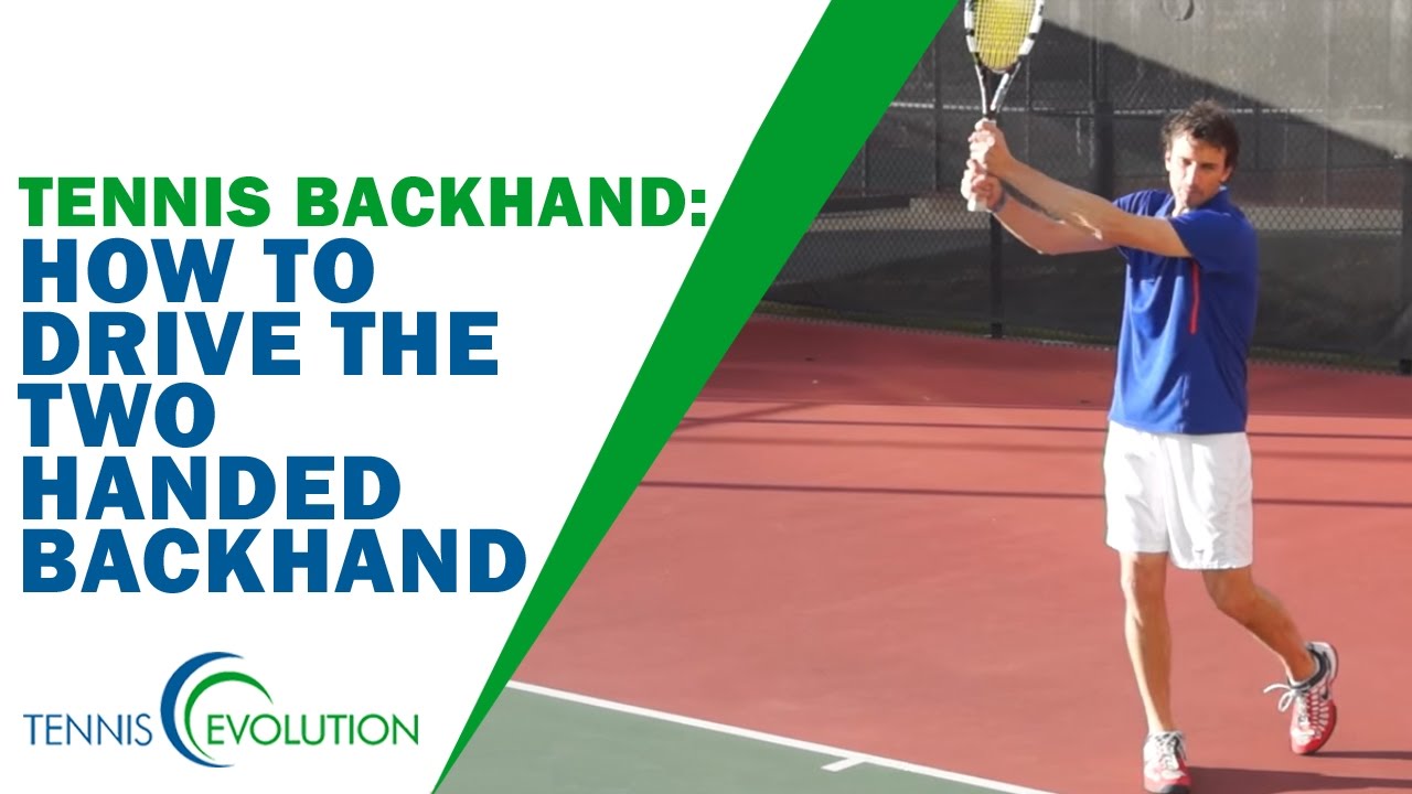 TWO HANDED BACKHAND How To Drive The Two Handed Backhand Tennis Tonic News, Predictions