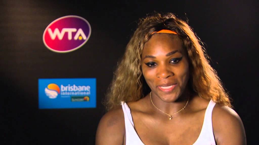 Serena Williams 2014 Brisbane International SF Interview Tennis Tonic