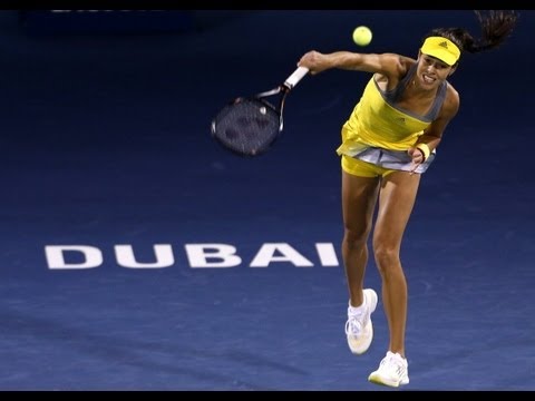 2013 Dubai Duty Free Tennis Championships Day 1 WTA Highlights